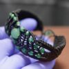 ⁦צמיד מקרמה עם חרוזים בעבודת יד⁩ – תמונה ⁦8⁩