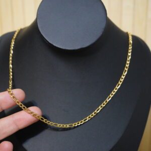 שרשרת נירוסטה יוקרתיתי בעיצוב קלאסי זהוב